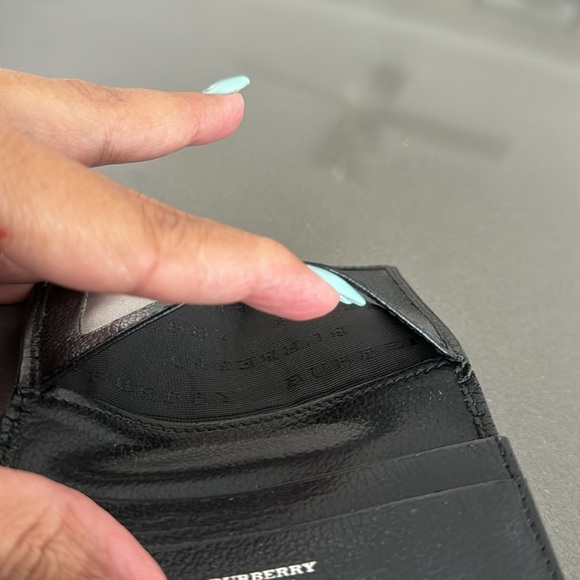 Burberry Pre Loved Card Wallet in great condition. Check pic and ask questions. - Picture 8 of 11